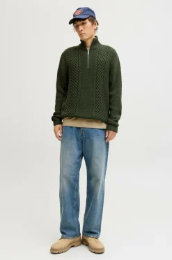 Jack & Jones Pullover jjPaul Knit Half Zip