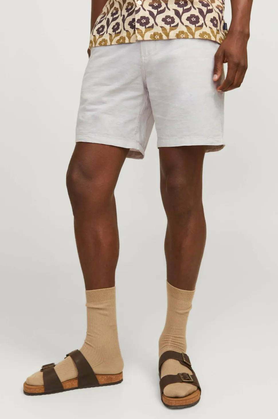 Jack & Jones Shorts jpStace Jjsummer Linen Blend Short