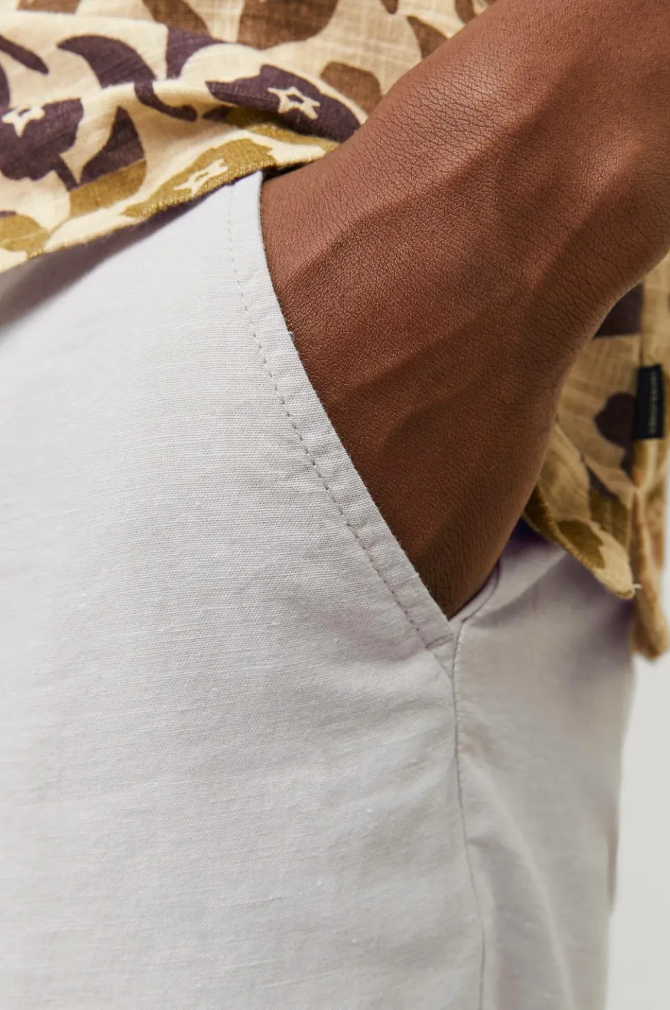 Jack & Jones Shorts jpStace Jjsummer Linen Blend Short