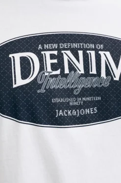 Jack & Jones T-shirt jjeDover Denim Tee SS O-neck SN Pls