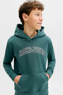 Jack & Jones Junior Hættetrøje jjeCaleb Varsity Sweat Hood Noos JN