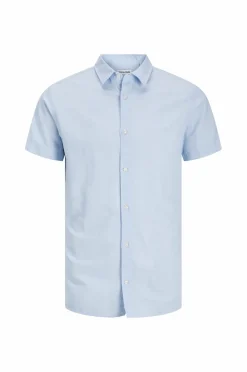 Jack & Jones Junior Skjorte jjBreeze Linen Blend Shirt SS SN Jnr