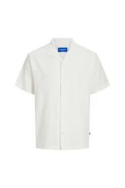 Jack & Jones Junior Skjorte jorLuke Crinkle Shirt SS Jnr