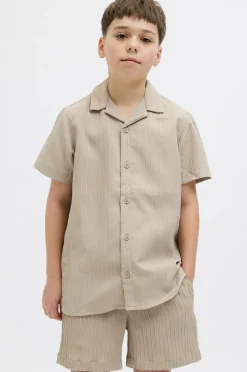 Jack & Jones Junior Skjorte jjMassimo Resort Shirt SS Jnr