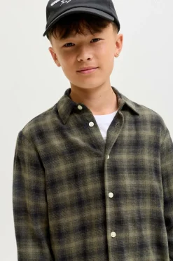 Jack & Jones Junior Skjorte jcOcover Checked Flannel