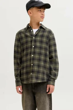Jack & Jones Junior Skjorte jcOcover Checked Flannel