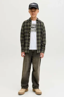 Jack & Jones Junior Skjorte jcOcover Checked Flannel
