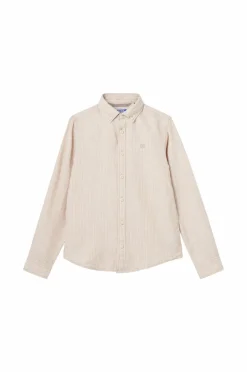 Jack & Jones Junior Skjorte jprcCmaze Linen Shirt L/S Jnr