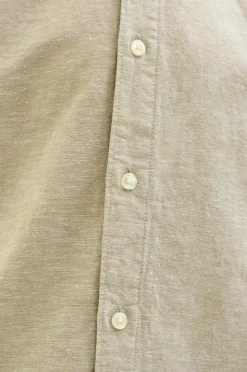 Jack & Jones Junior Skjorte jjBreeze Linen Blend Shirt SS SN Jnr