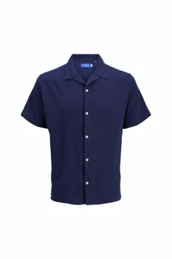 Jack & Jones Junior Skjorte jorLuke Crinkle Shirt SS Jnr