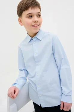 Jack & Jones Junior Skjorte jjeBreeze Linen Blend Shirt LS SN J