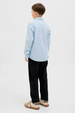 Jack & Jones Junior Skjorte jjeBreeze Linen Blend Shirt LS SN J