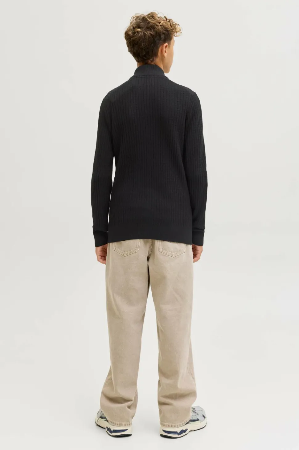 Jack & Jones Junior Turtleneck trøje jprBlubarkley Knit Half Zip Jnr