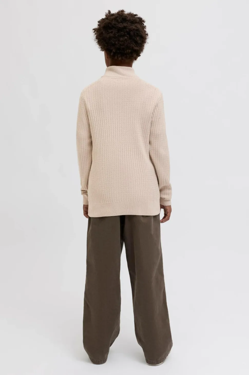 Jack & Jones Junior Turtleneck trøje jprBlubarkley Knit Half Zip Jnr