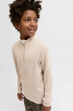 Jack & Jones Junior Turtleneck trøje jprBlubarkley Knit Half Zip Jnr