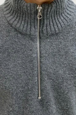 Jack & Jones Junior Trøje jorNorrebro Knit Half Zip Jnr