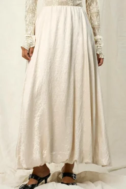 Joelle Ballonnederdel i satin