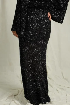 Joelle Lang pailletnederdel