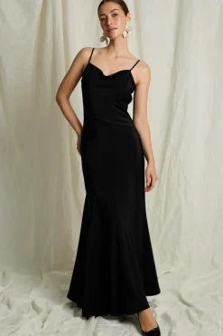 Joelle Slipkjole i satin