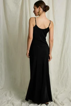 Joelle Slipkjole i satin