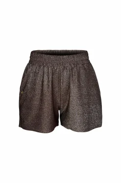 KAANDA Beach life Badebukser Golden nougat lurex shorts