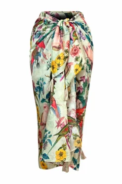 KAANDA Beach life Sarong Pareo w Tassels