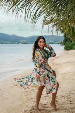 KAANDA Beach life Strandkjole Cheetah Shirt Dress