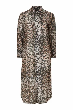 KAANDA Beach life Strandkjole Cheetah Shirt Dress