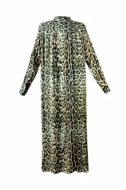 KAANDA Beach life Strandkjole Cheetah Shirt Dress