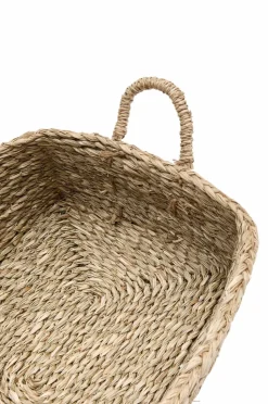 Kave Home Milly sæt med 2 kurve i naturfiber, 32 x 20 cm / 34 x 20 cm