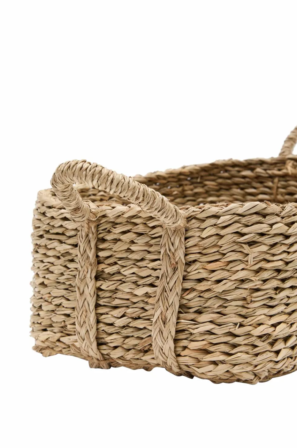 Kave Home Milly sæt med 2 kurve i naturfiber, 32 x 20 cm / 34 x 20 cm