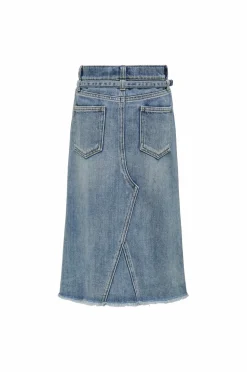 KIDS ONLY Cowboynederdel kogCady Dnm Midi Skirt