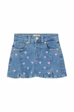 KIDS ONLY Cowboynederdel kmgHoxton Heart Embroidery Dnm Skirt