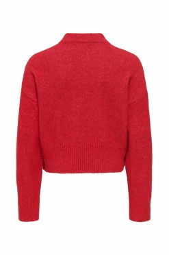 KIDS ONLY Pullover KogRene Life LS Button O-neck CP KN