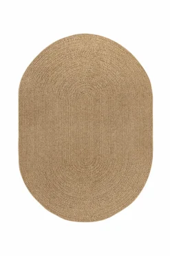 KM Home Fladvævet tæppe Natural