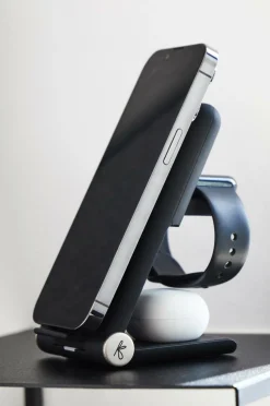 Kreafunk Trådløs Opladningsholder 3 enheder reCHARGE+