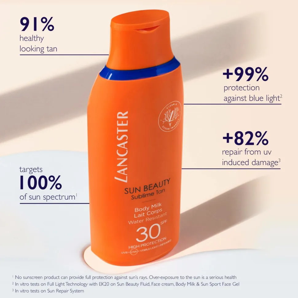 Lancaster Sun Care Face & Body Body Milk SPF30 175 ml