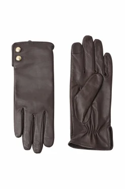 Lauren Ralph Lauren Handsker Sheepskin-lthr But Glv-glv