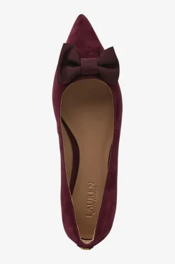 Lauren Ralph Lauren Ballerinasko Londyn Bow-Flats-Ballet
