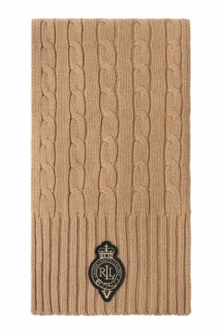 Lauren Ralph Lauren Halstørklæde Polyester Blend-cable Crest Ptch Scf