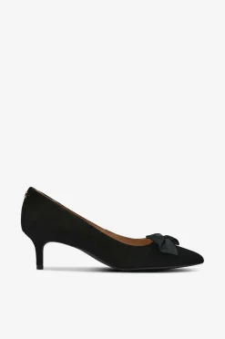 Lauren Ralph Lauren Pumps Kidsuede/grosgrain-adrienne Bow-pm-cto