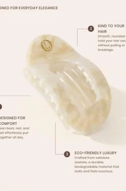 Lenoites Eco-Friendly Flat Hair Clip