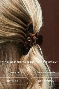 Lenoites Eco-Friendly Claw Clip Medium