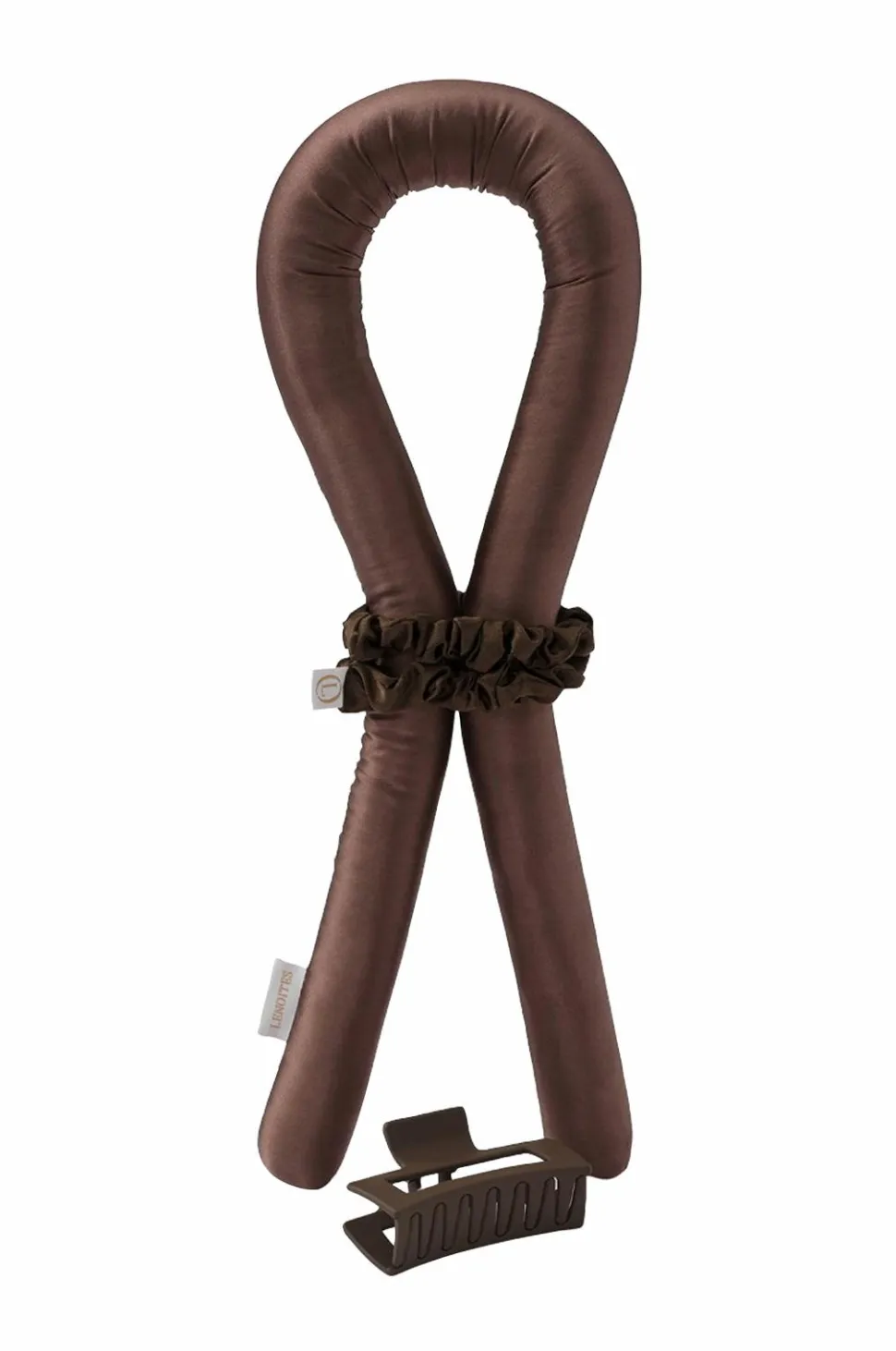 Lenoites Heatless Curls In Mulberry Silk Medium