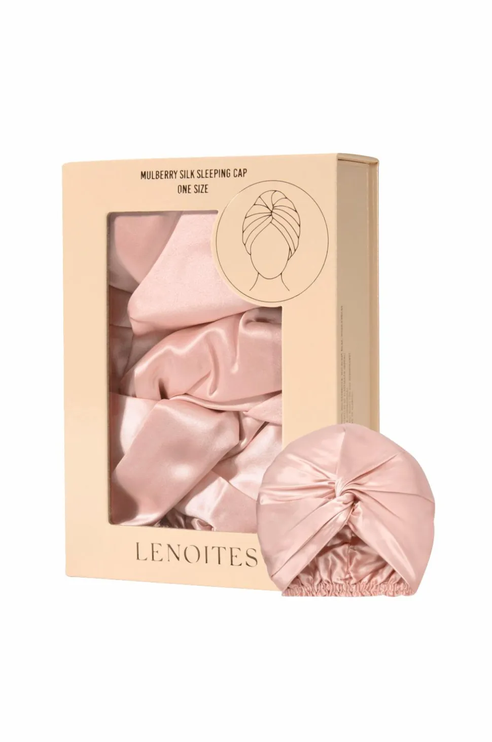 Lenoites Mulberry Silk Sleeping Cap