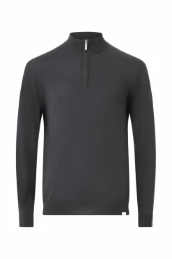 Les Deux Uldtrøje Greyson Half-zip Merino Knit