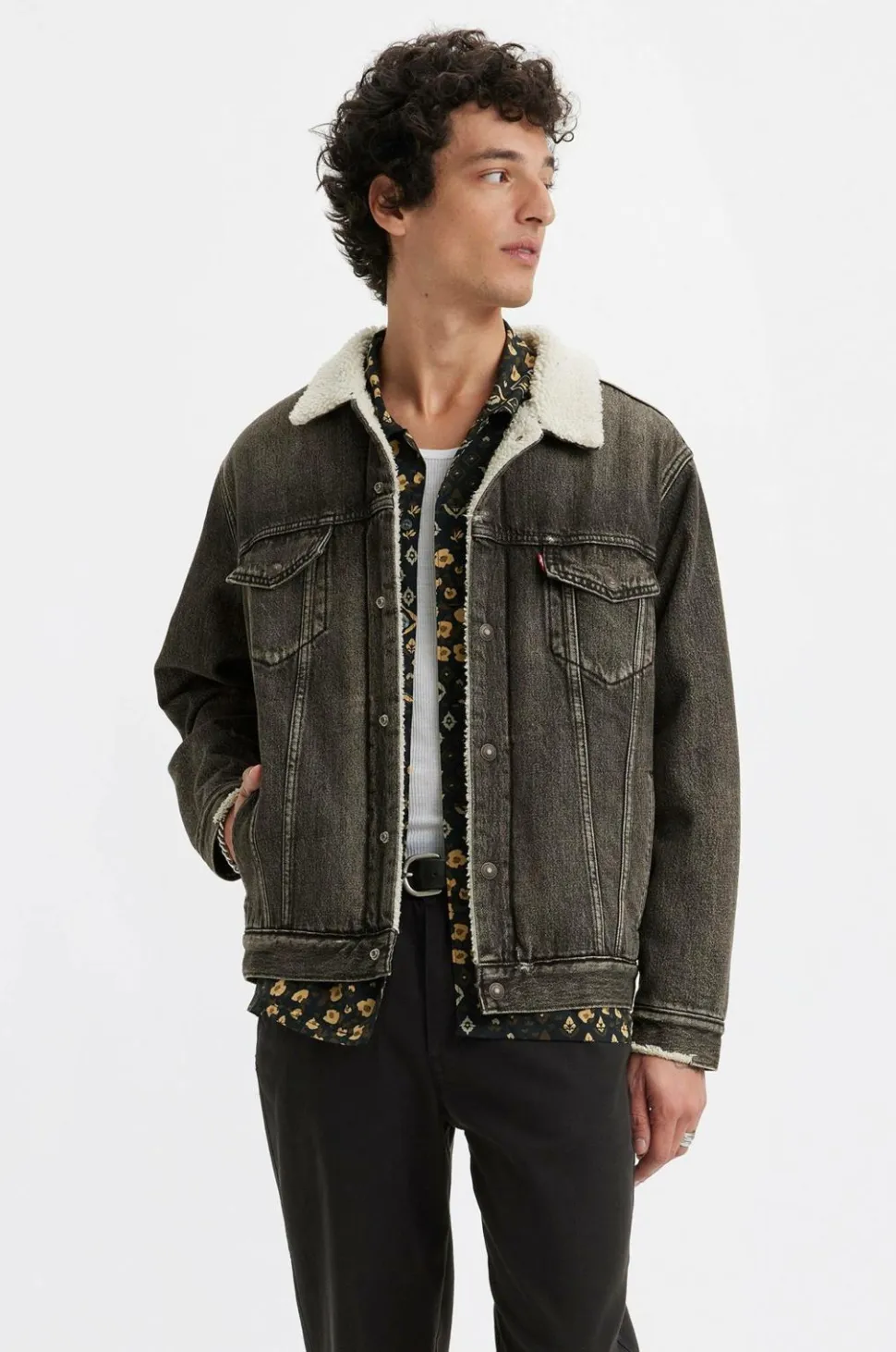 Levi's Fløjlsjakke Relaxed Fit Sherpa Trkr