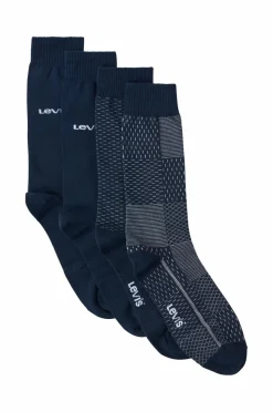 Levi's Strømper Reg Cut Denim 4-pak