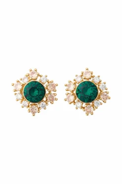 Lily and Rose Ørestikker New Emily Earrings - Emerald