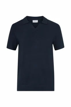 Lindbergh Poloshirt Ecovero S/s V-neck Polo